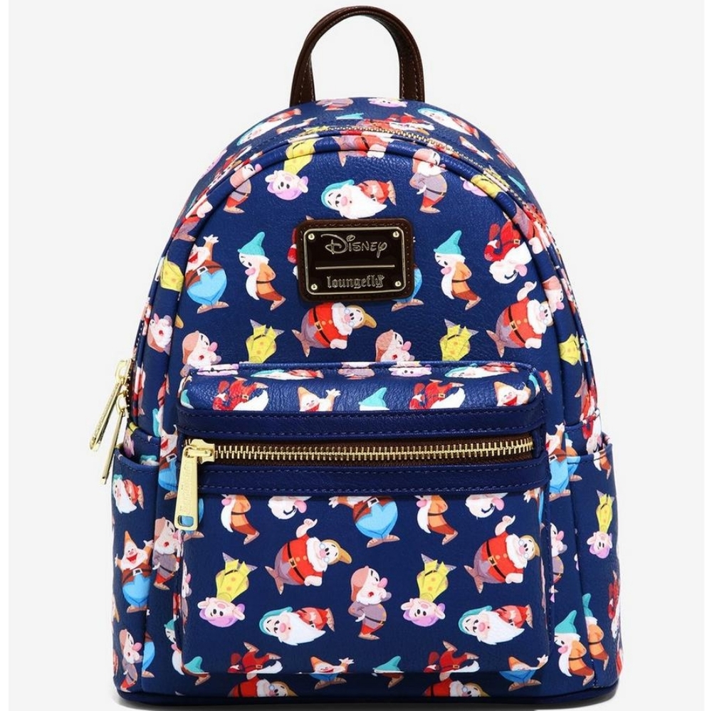 Loungefly Disney Snow White and the Seven Dwarfs Allover Print Backpack